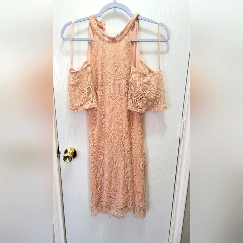 Francesca lace mini dress